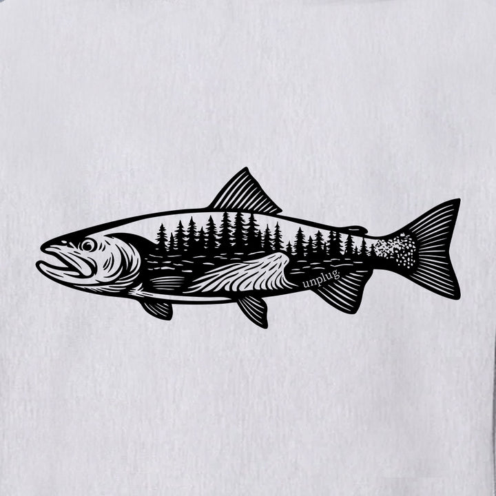 WOODLAND TROUT Super Heavyweight Hoodie