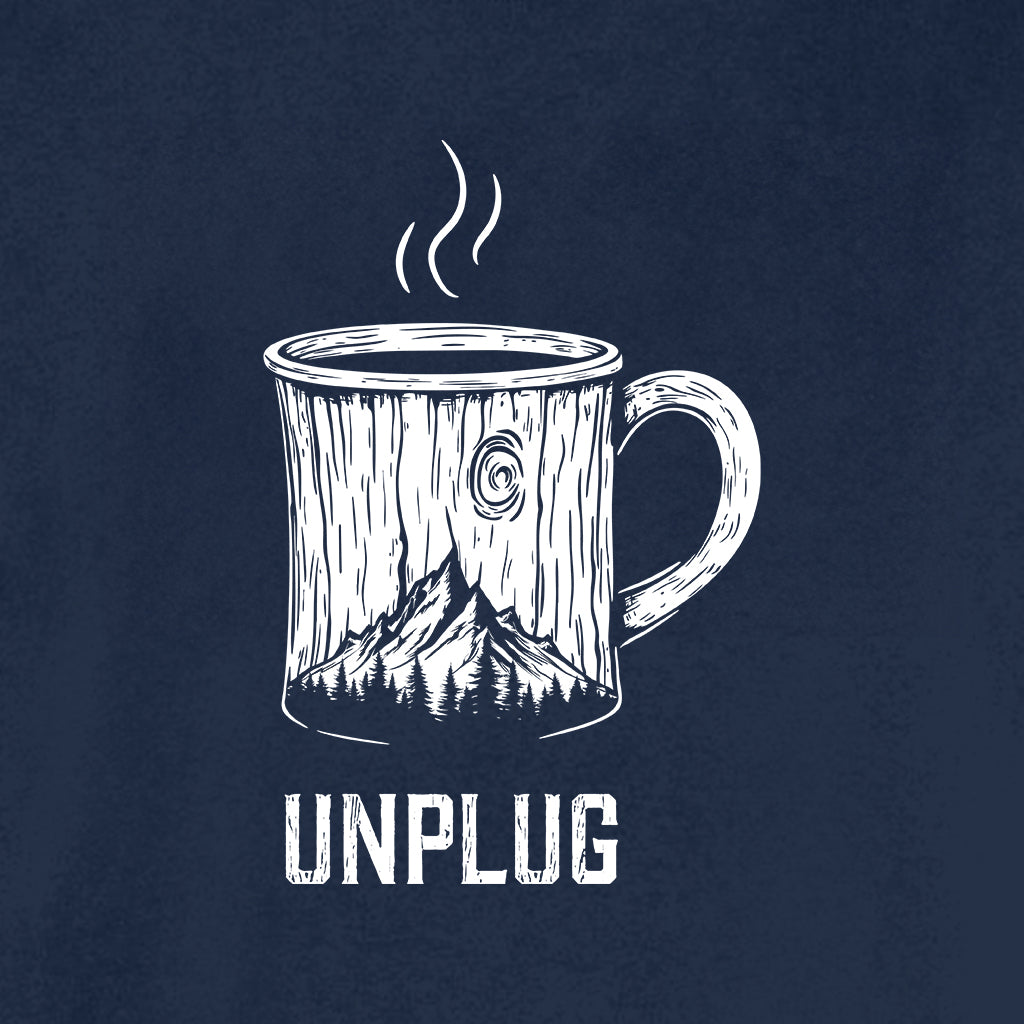 WOODEN COFFEE MUG Cotton T-Shirt powered by Comfort Colors®