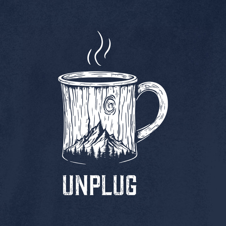 WOODEN COFFEE MUG Cotton T-Shirt powered by Comfort Colors®