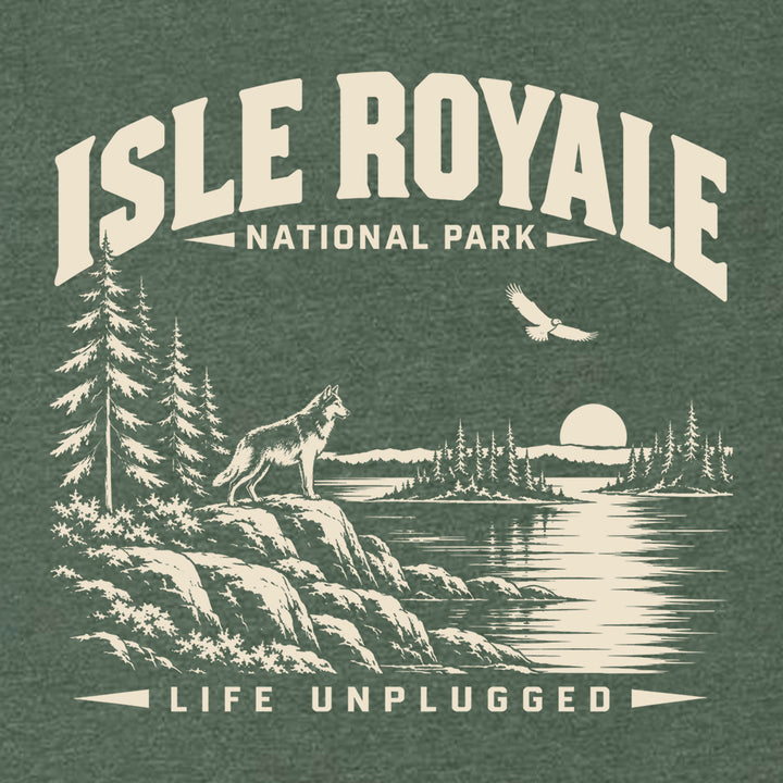 ISLE ROYALE NATIONAL PARK Long Sleeve T-Shirt