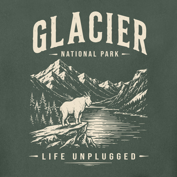 GLACIER NATIONAL PARK Super Heavyweight Hoodie