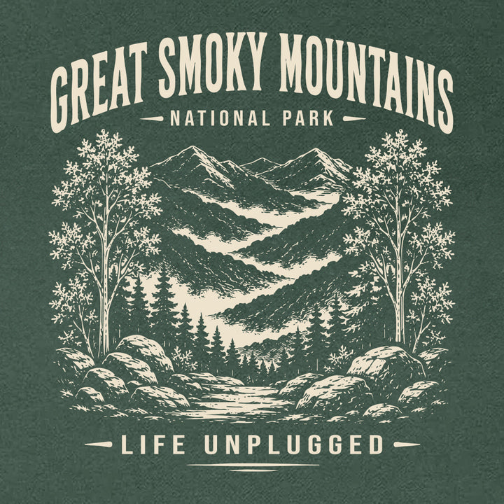 GREAT SMOKY MOUNTAINS NATIONAL PARK Heavyweight Hoodie