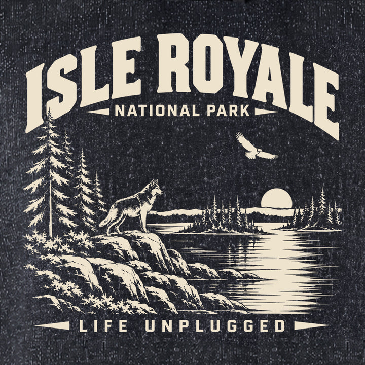 ISLE ROYALE NATIONAL PARK Nantucket Super Soft Sweater Hoodie