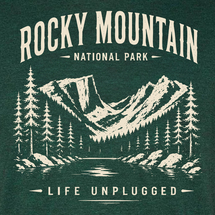 ROCKY MOUNTAIN NATIONAL PARK Triblend T-Shirt