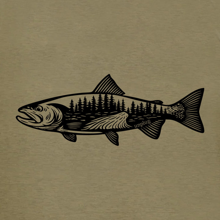 WOODLAND TROUT Super Soft Hoodie