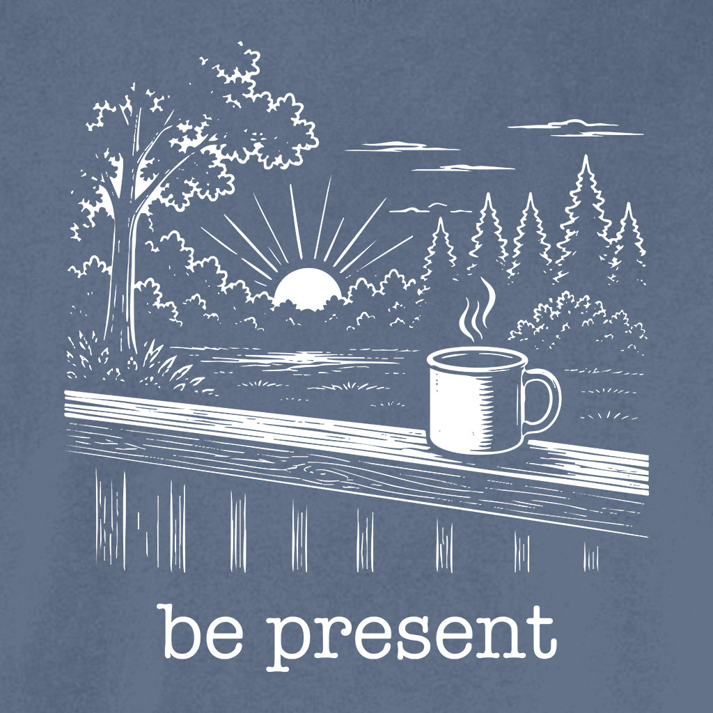 BACK PORCH COFFEE Cotton T-Shirt powered by Comfort Colors®