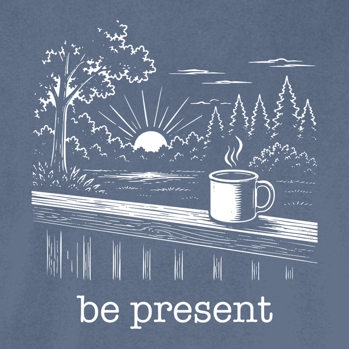 BACK PORCH COFFEE Cotton T-Shirt powered by Comfort Colors®