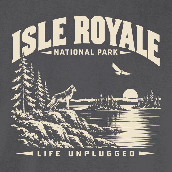 ISLE ROYALE NATIONAL PARK Cotton T-Shirt powered by Comfort Colors®