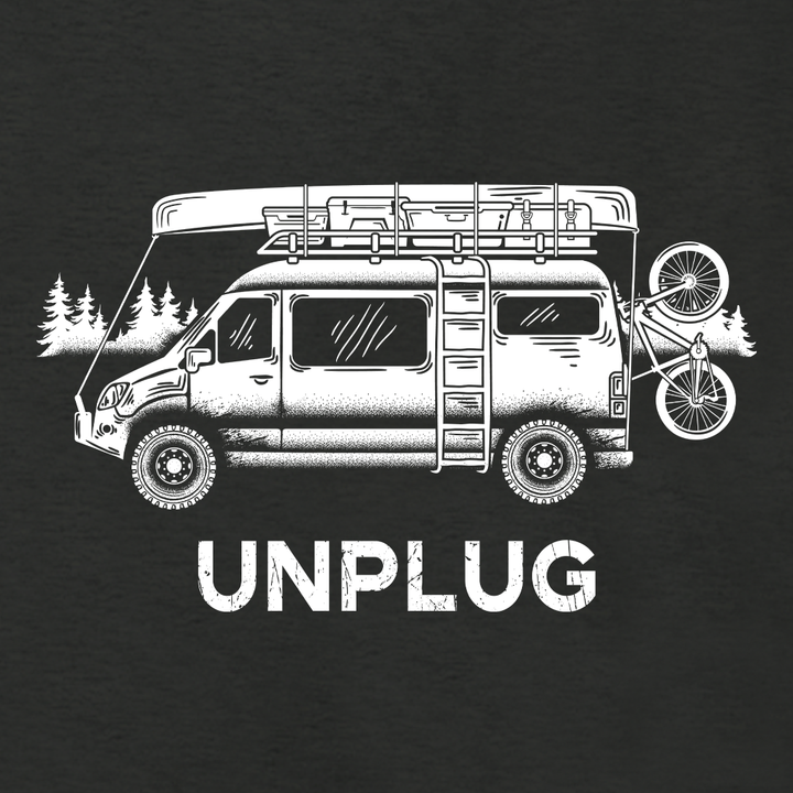 VAN LIFE Supersoft Midweight Zip Up Hoodie