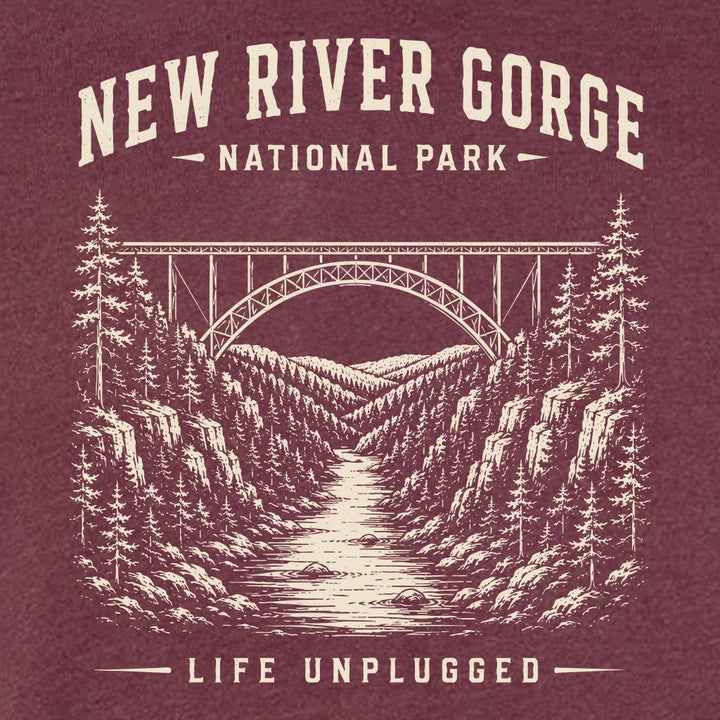 NEW RIVER GORGE NATIONAL PARK Super Soft Hoodie