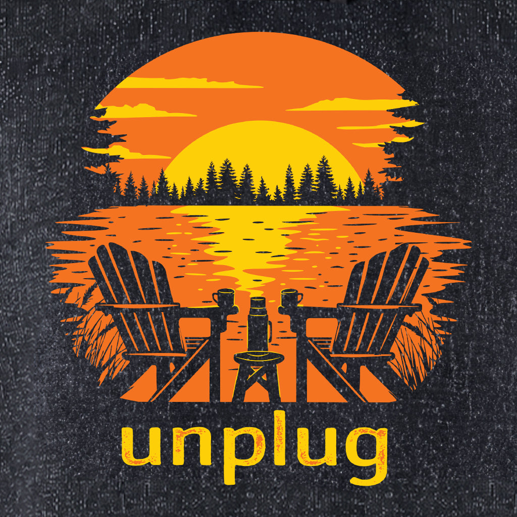 CHAIRS AT SUNSET Nantucket Super Soft Sweater Hoodie