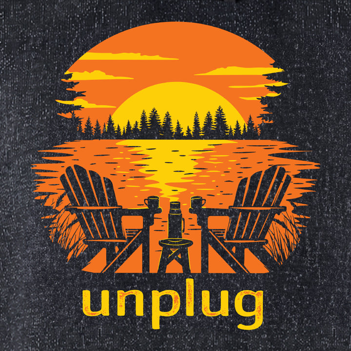CHAIRS AT SUNSET Nantucket Super Soft Sweater Hoodie