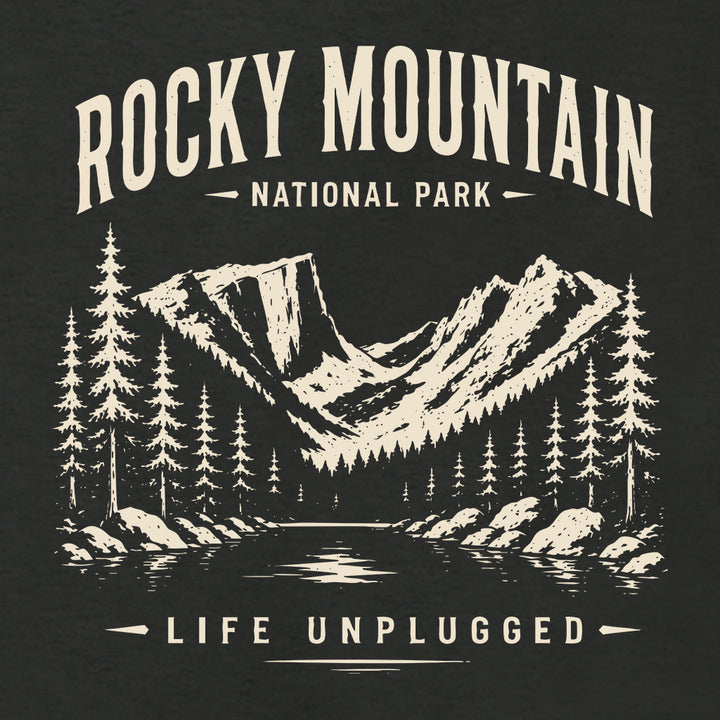 ROCKY MOUNTAIN NATIONAL PARK Supersoft Midweight Zip Up Hoodie