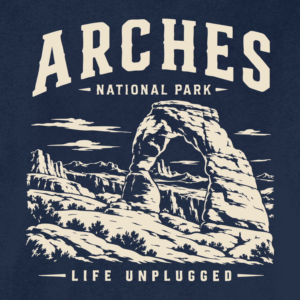 ARCHES NATIONAL PARK Cotton T-Shirt powered by Comfort Colors®