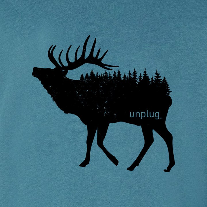 Elk In The Trees Midweight Super Soft Crewneck Sweatshirt