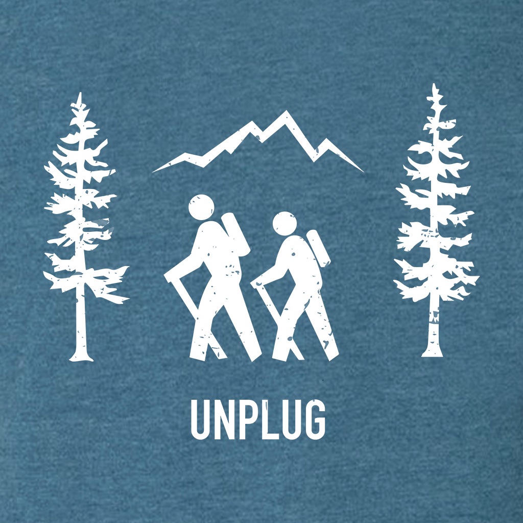 Hiking Scene Long Sleeve T-Shirt