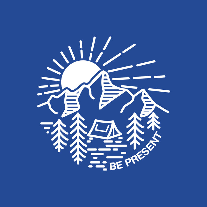 Mountain Sunset Performance Long Sleeve with UPF 50+