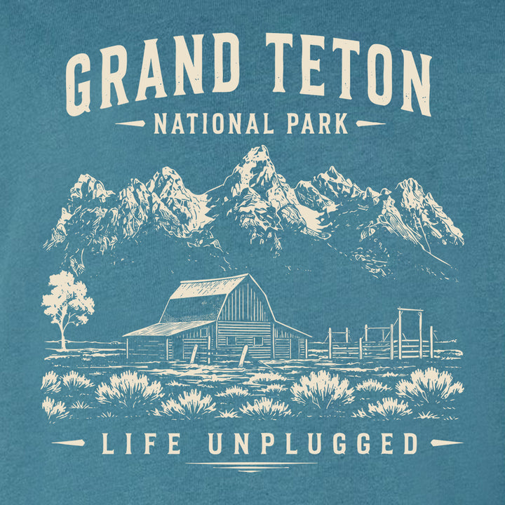 GRAND TETON NATIONAL PARK Midweight Super Soft Crewneck