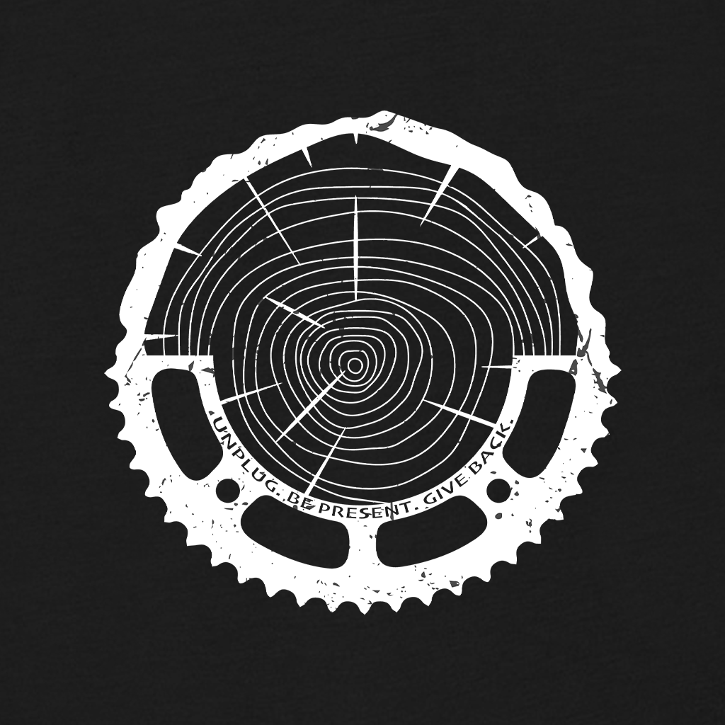 Tree Rings Chainring Long Sleeve T-Shirt