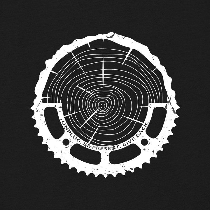 Tree Rings Chainring Long Sleeve T-Shirt