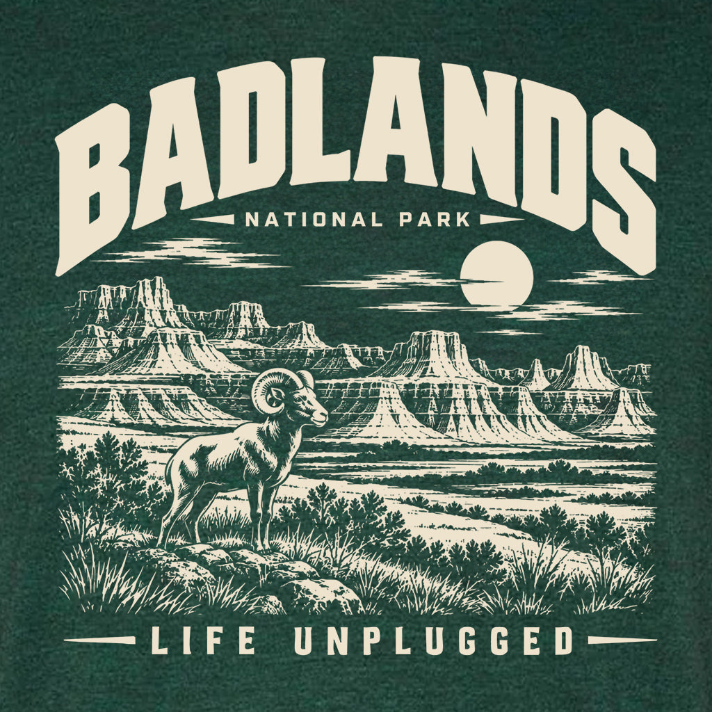 BADLANDS NATIONAL PARK Triblend T-Shirt