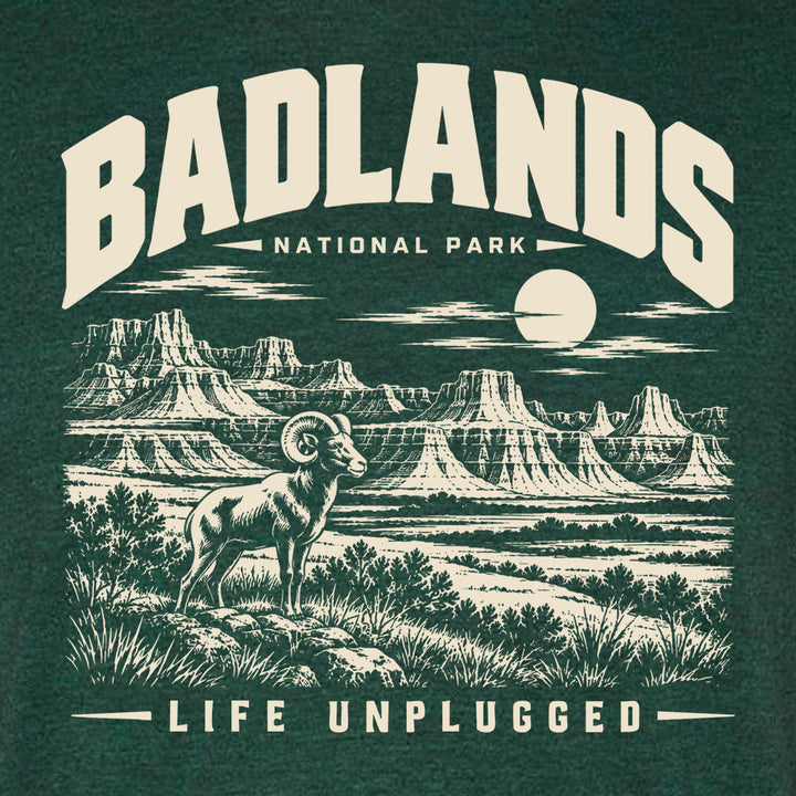 BADLANDS NATIONAL PARK Triblend T-Shirt