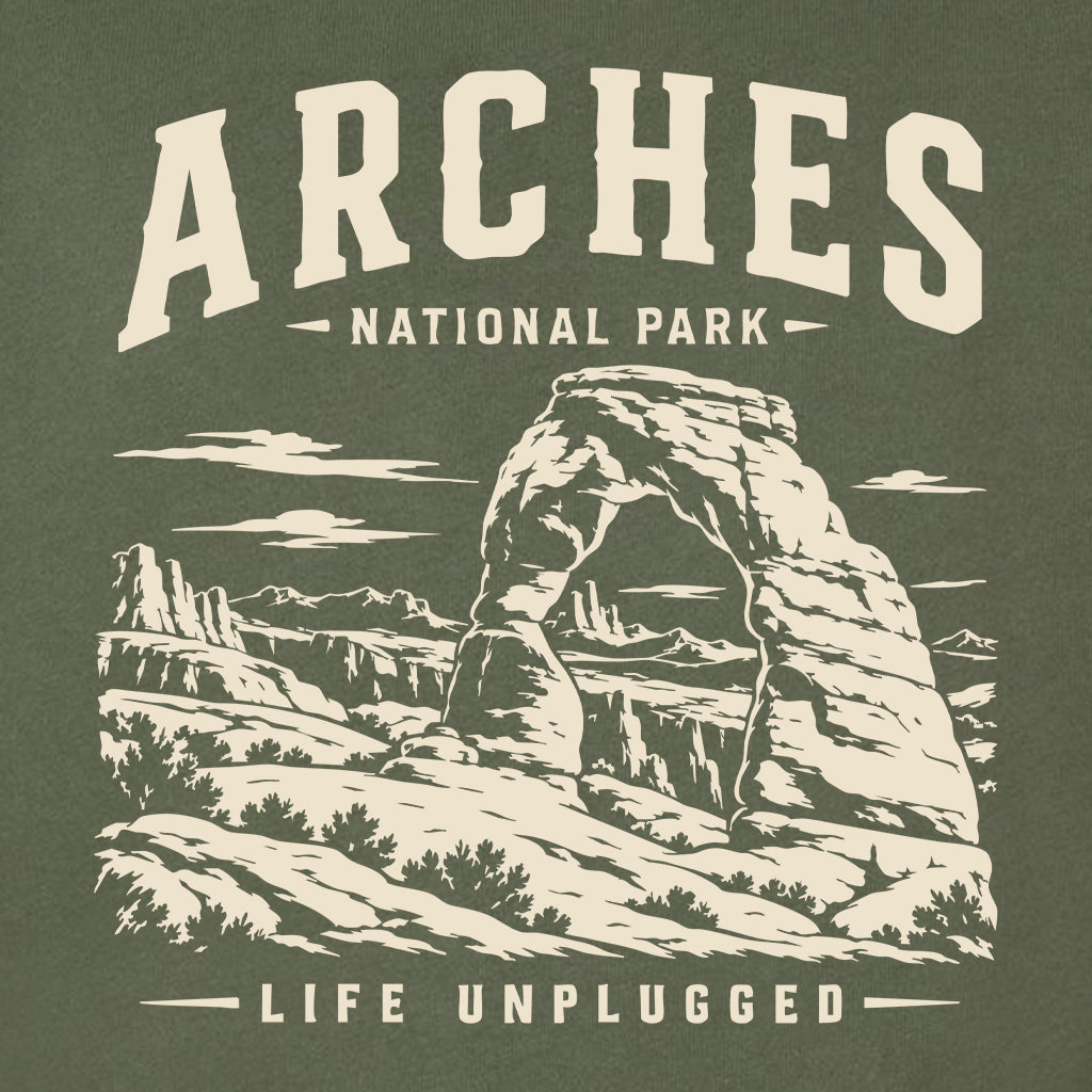 ARCHES NATIONAL PARK Midweight Super Soft Crewneck