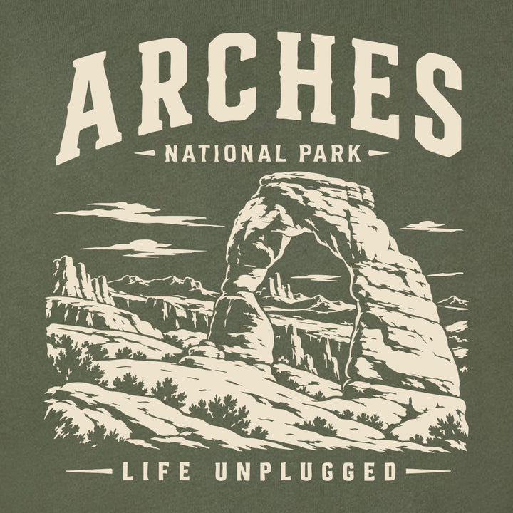 ARCHES NATIONAL PARK Midweight Super Soft Crewneck