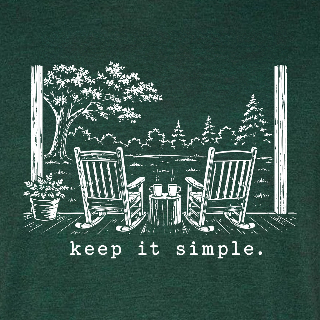 KEEP IT SIMPLE. Triblend T-Shirt