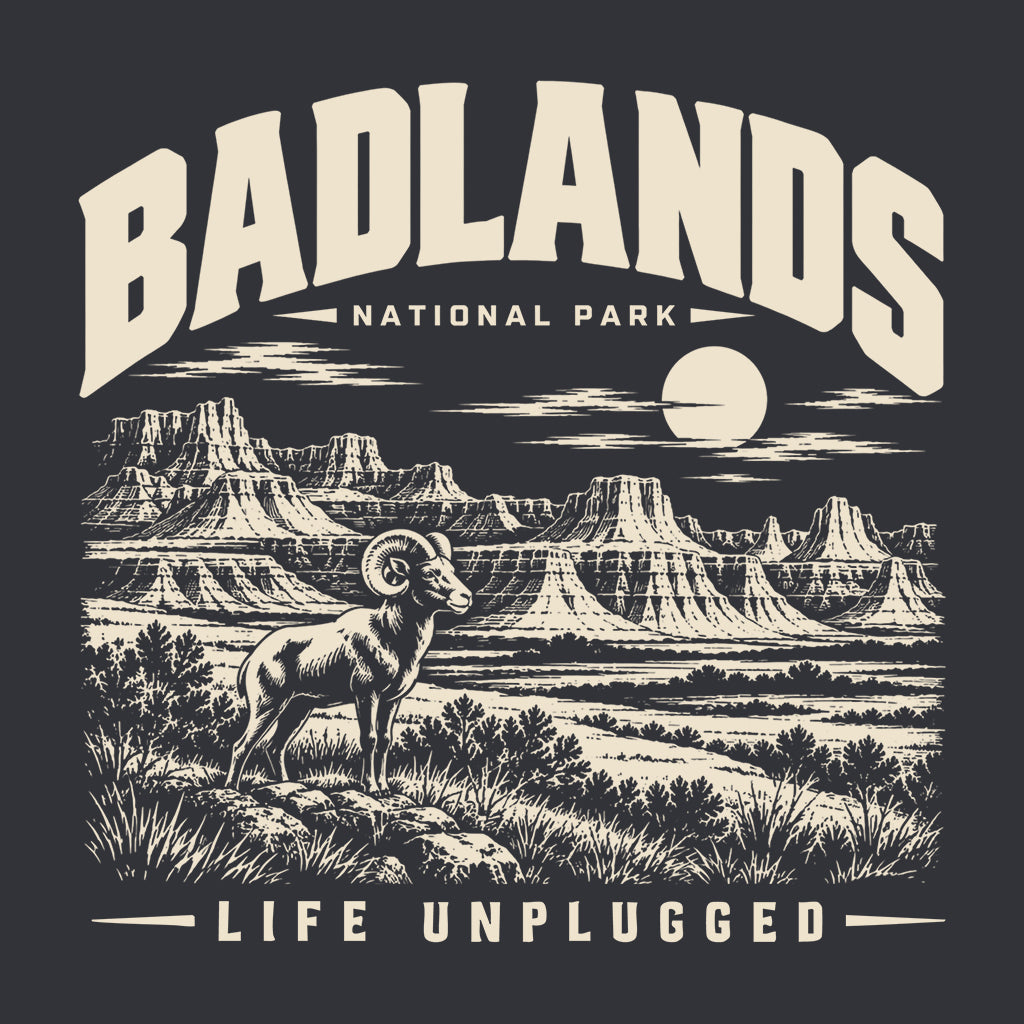 BADLANDS NATIONAL PARK Performance Long Sleeve with UPF 50+