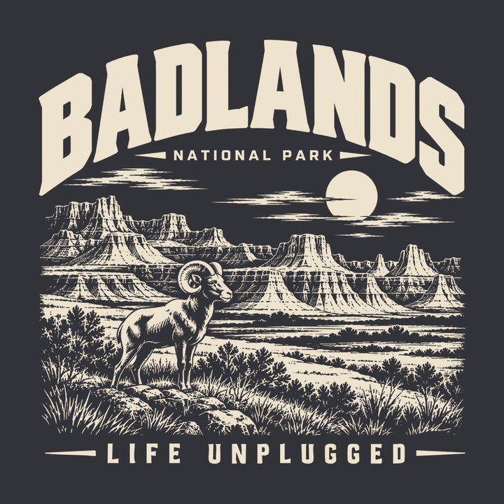 BADLANDS NATIONAL PARK Performance Long Sleeve with UPF 50+