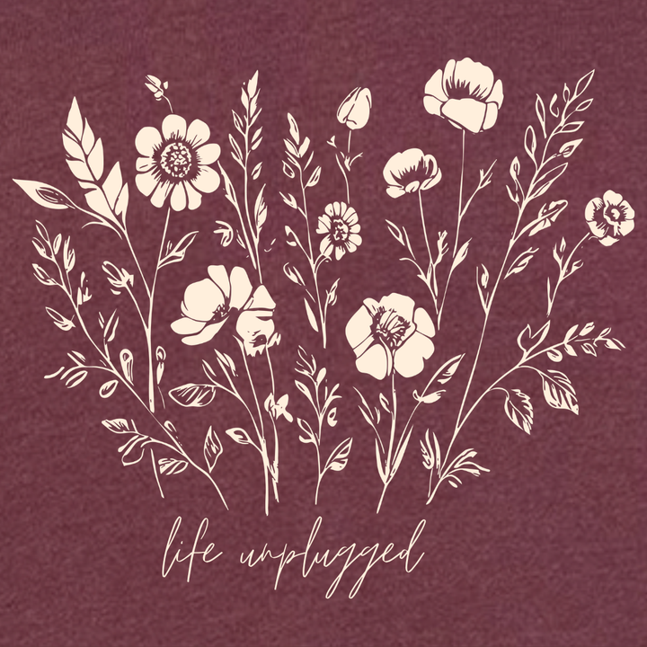 Live in the Moment Wildflower Women's T-Shirt