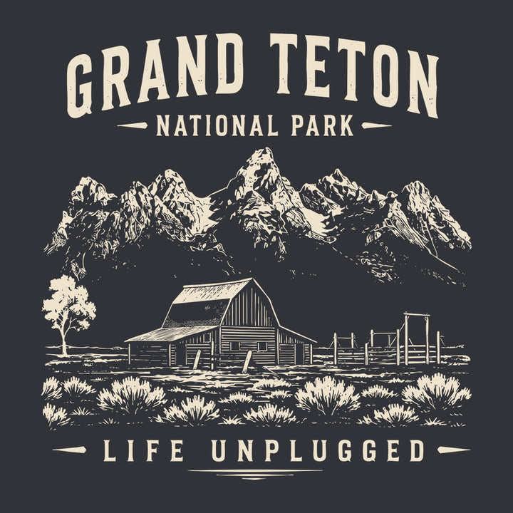 GRAND TETON NATIONAL PARK Performance Long Sleeve with UPF 50+