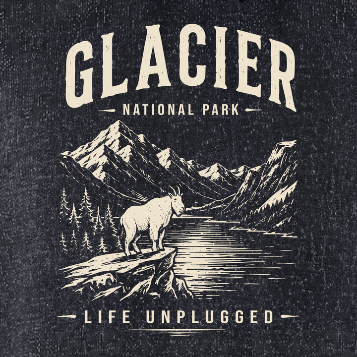 LIMITED EDITION GLACIER NATIONAL PARK Nantucket Super Soft Sweater Hoodie