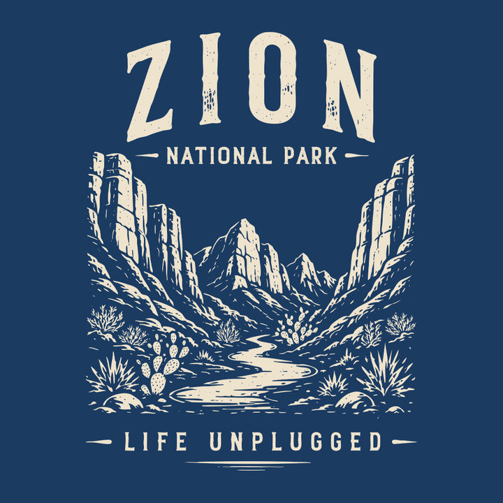 ZION NATIONAL PARK Performance Long Sleeve with UPF 50+