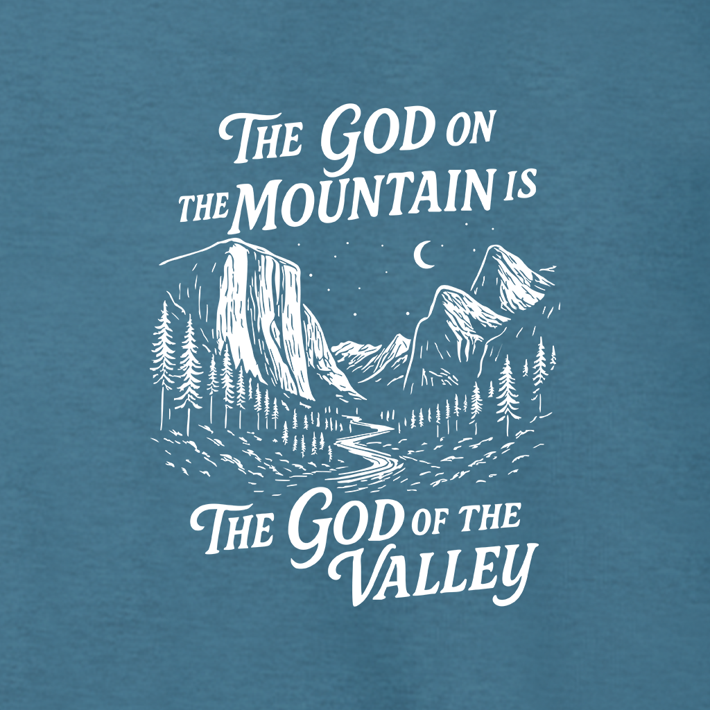 God On The Mountain Supersoft Midweight Zip Up Hoodie