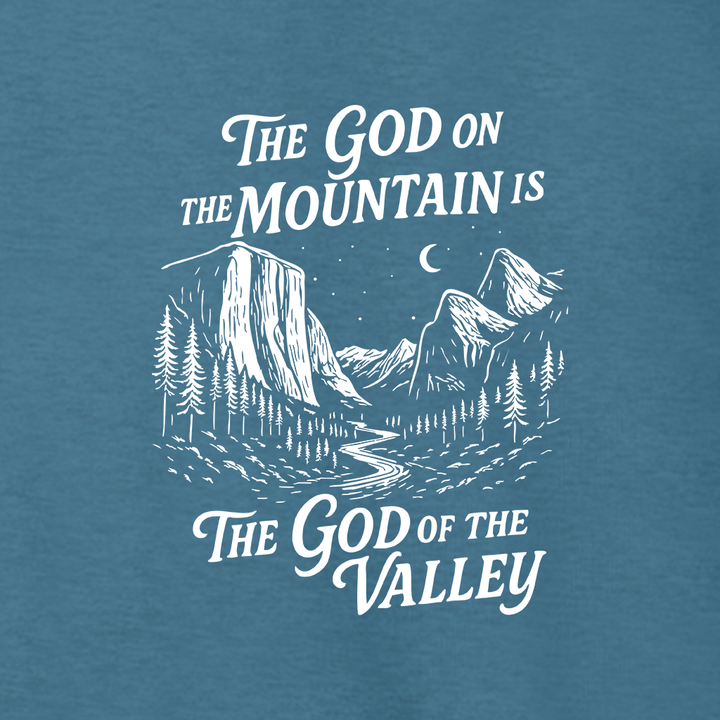 God On The Mountain Supersoft Midweight Zip Up Hoodie