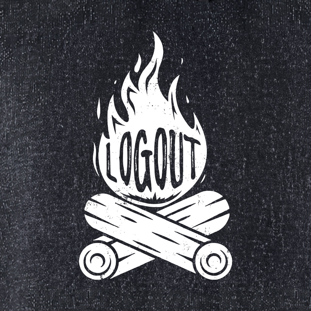 LOG OUT CAMPFIRE Nantucket Super Soft Sweater Hoodie