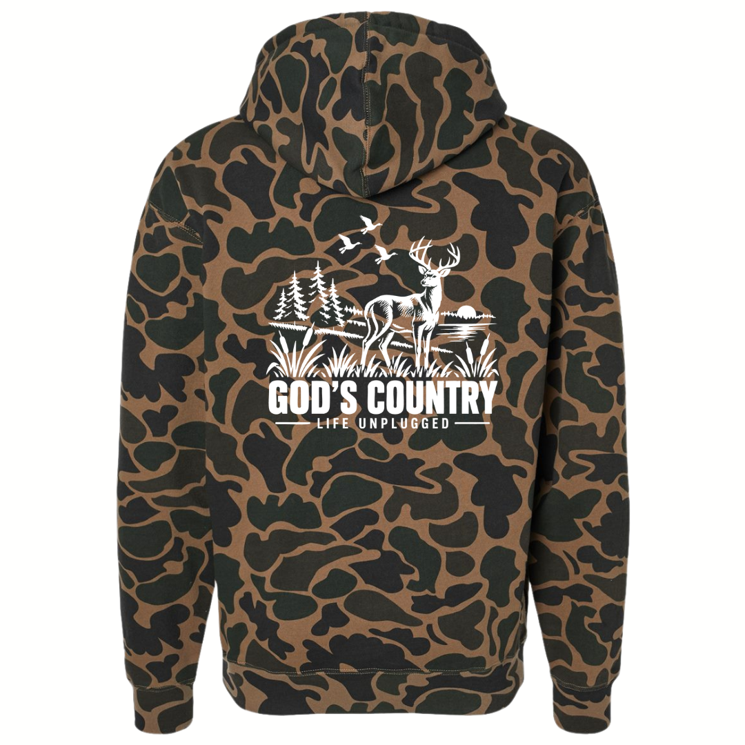 Limited Edition God's Country Duck Camo Heavyweight Hoodie