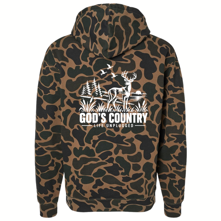 Limited Edition God's Country Duck Camo Heavyweight Hoodie