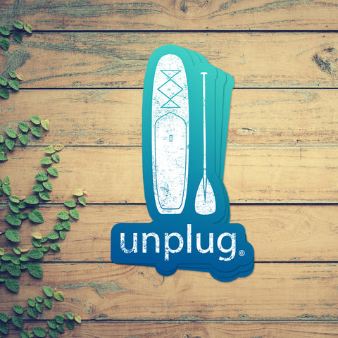 Stand Up Paddle Board Vinyl Sticker