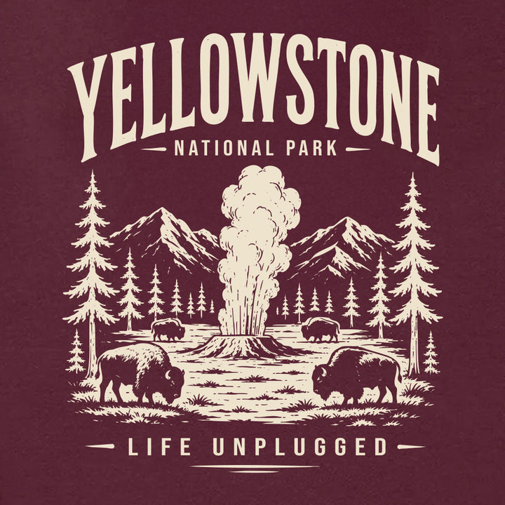 YELLOWSTONE NATIONAL PARK Heavyweight Hoodie