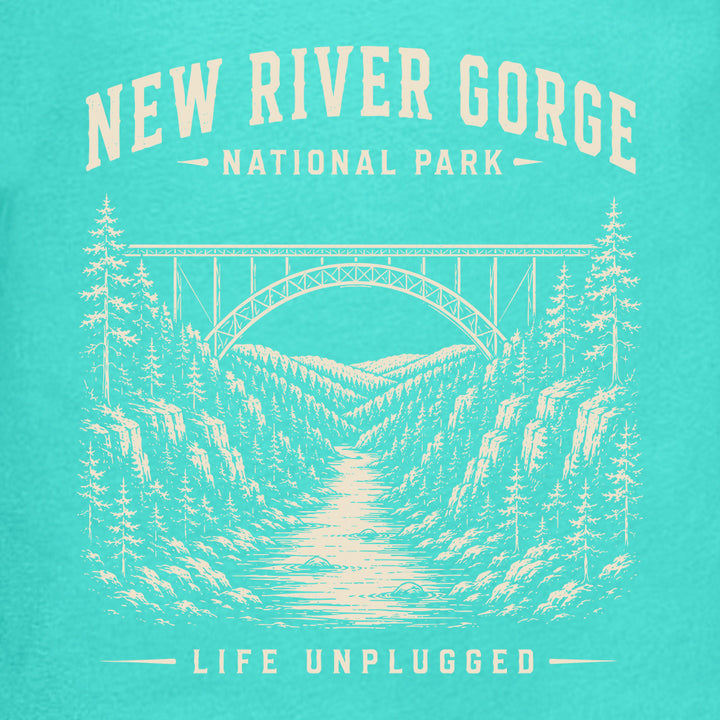 NEW RIVER GORGE NATIONAL PARK Women's Racerback Tank Top