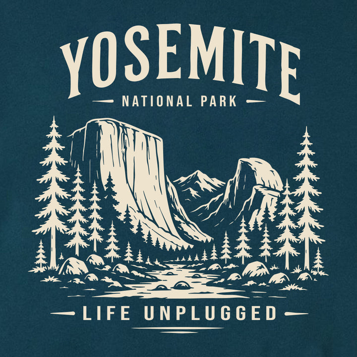 YOSEMITE NATIONAL PARK Midweight Super Soft Crewneck