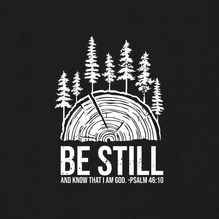 BE STILL IN THE WOODS Long Sleeve T-Shirt
