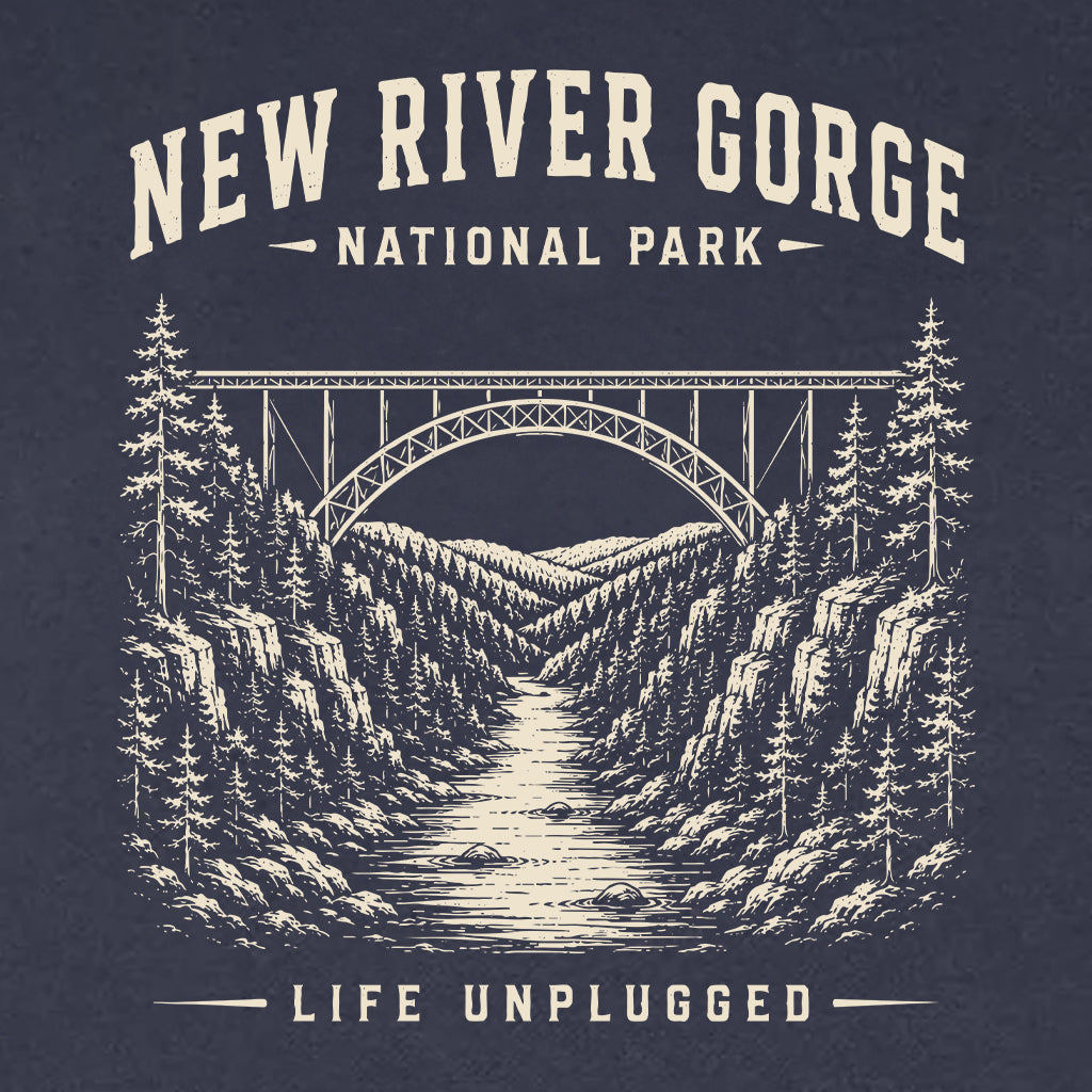 NEW RIVER GORGE NATIONAL PARK Heavyweight Hoodie