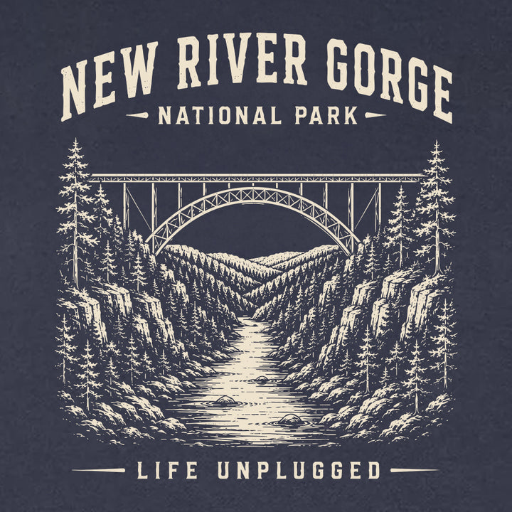 NEW RIVER GORGE NATIONAL PARK Heavyweight Hoodie