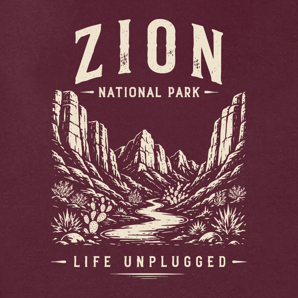 ZION NATIONAL PARK Heavyweight Hoodie