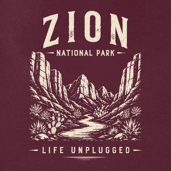 ZION NATIONAL PARK Heavyweight Hoodie