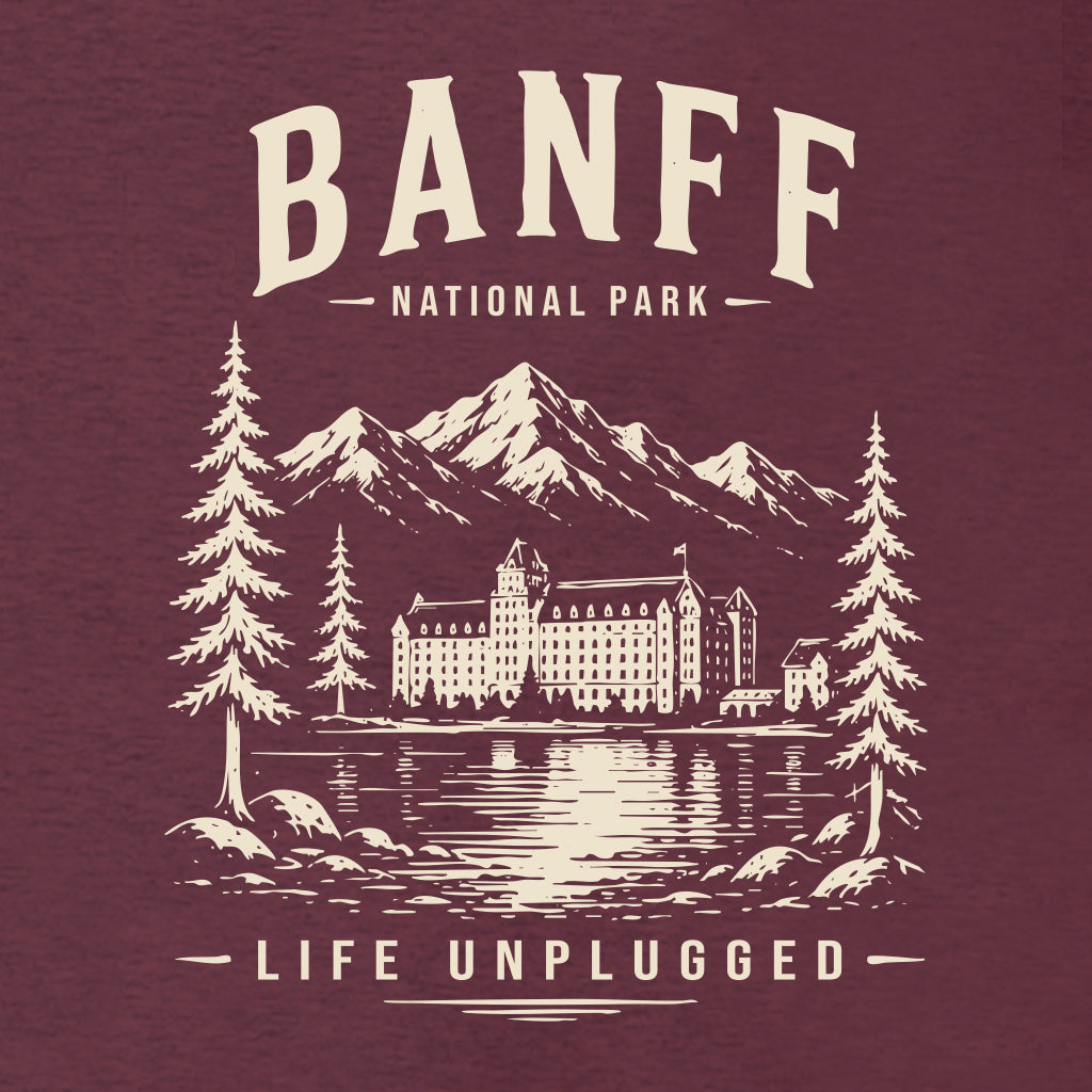 BANFF NATIONAL PARK Supersoft Midweight Zip Up Hoodie